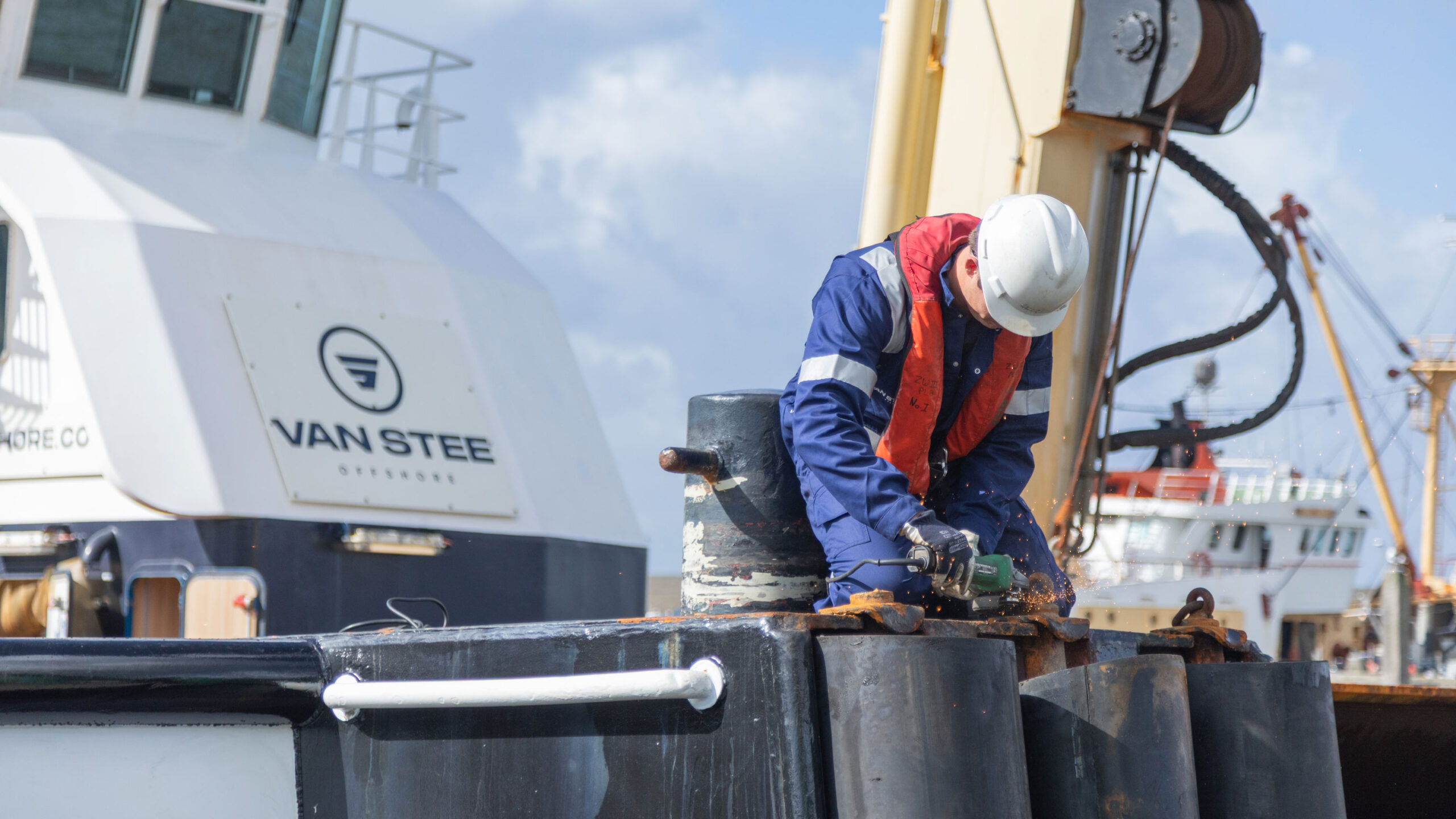 hessel, chief officer, van stee offshore, maritiem, werken in offshore